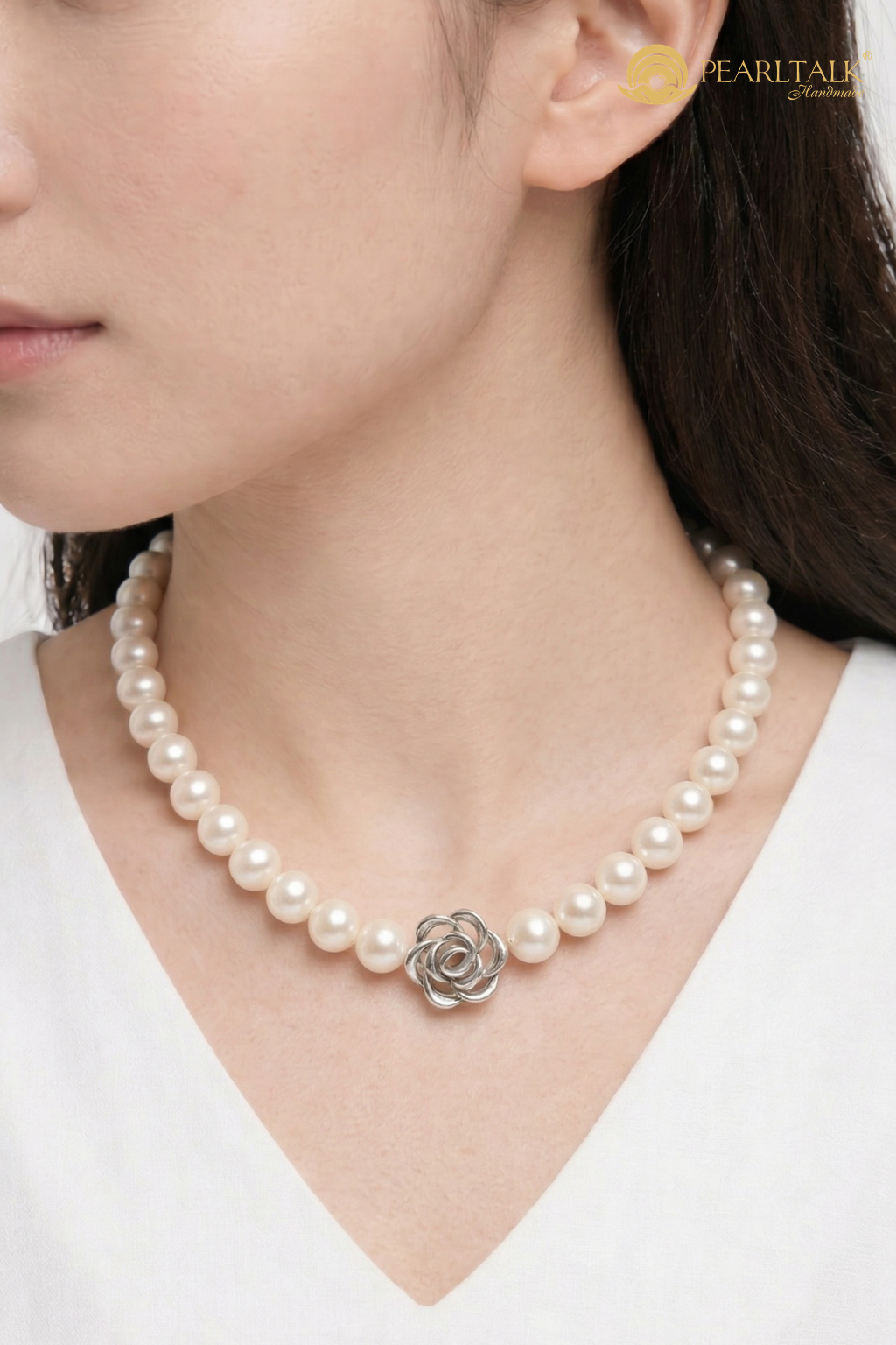 CHUỖI NGỌC TRAI SUNRISE ROSE 9MM